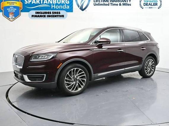 LINCOLN NAUTILUS 2020 2LMPJ8K99LBL16022 image