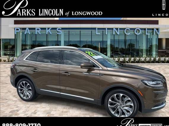 LINCOLN NAUTILUS 2022 2LMPJ6K9XNBL07644 image