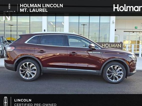 LINCOLN NAUTILUS 2022 2LMPJ8KP9NBL21318 image