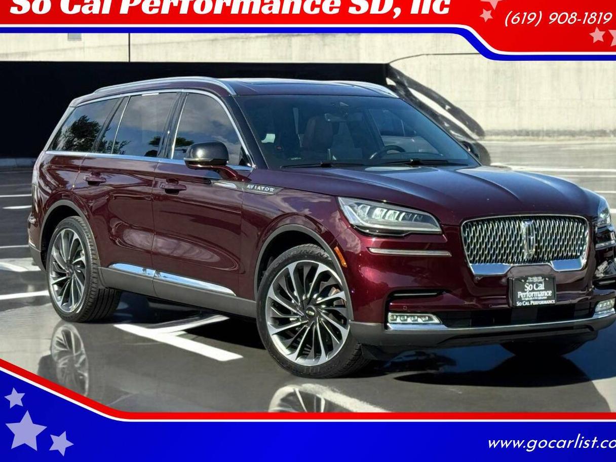 LINCOLN AVIATOR 2021 5LM5J7XC4MGL12016 image