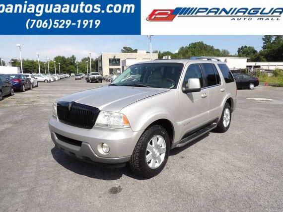 LINCOLN AVIATOR 2003 5LMEU78H63ZJ25722 image