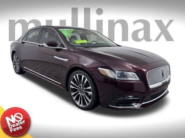 LINCOLN CONTINENTAL 2018 1LN6L9SK6J5603720 image