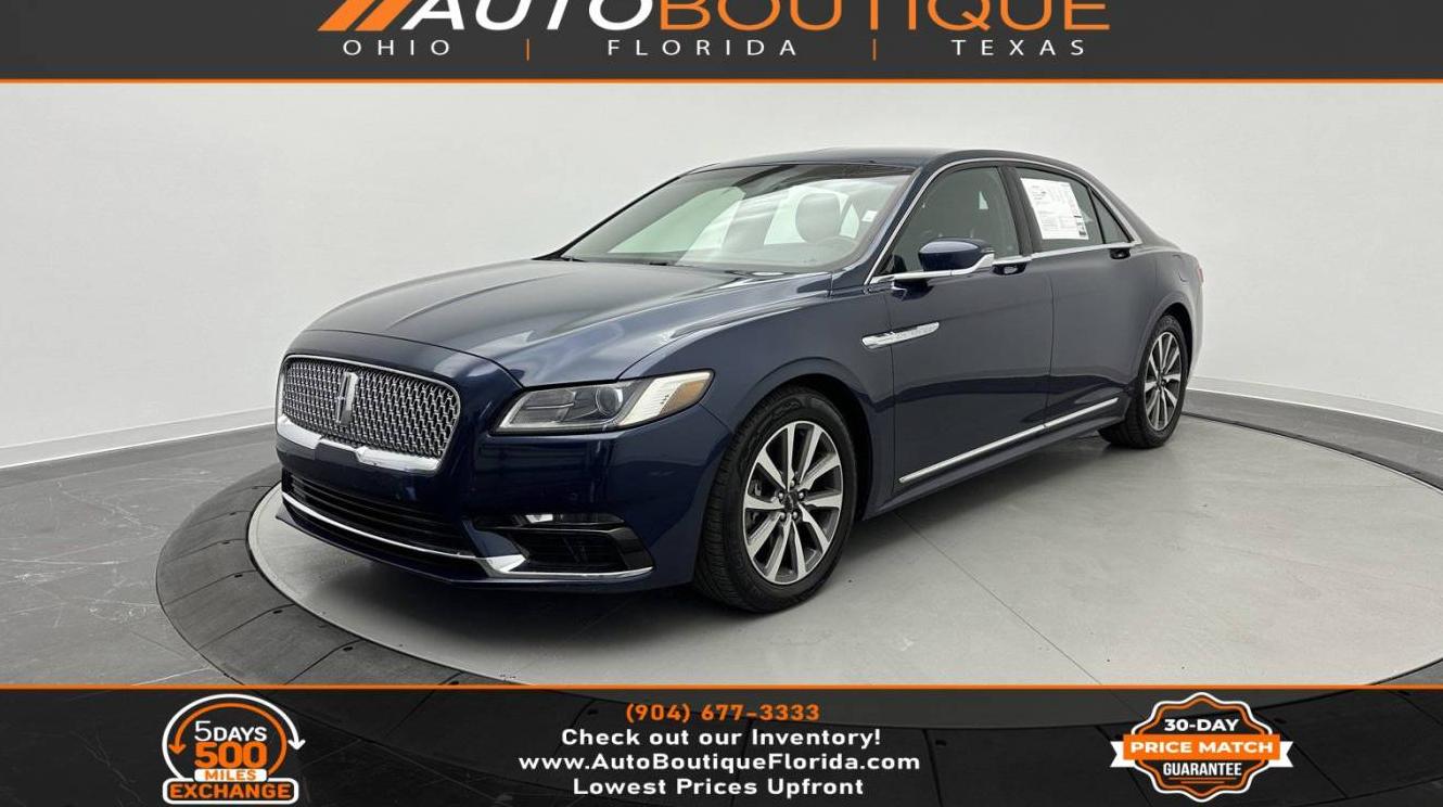 LINCOLN CONTINENTAL 2017 1LN6L9PK1H5603711 image