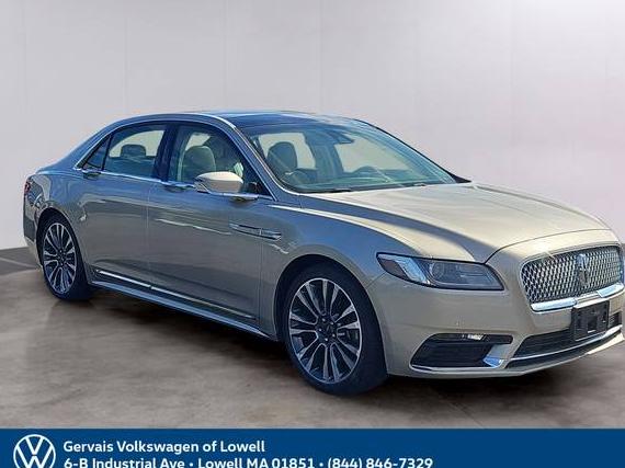 LINCOLN CONTINENTAL 2017 1LN6L9NP8H5634002 image