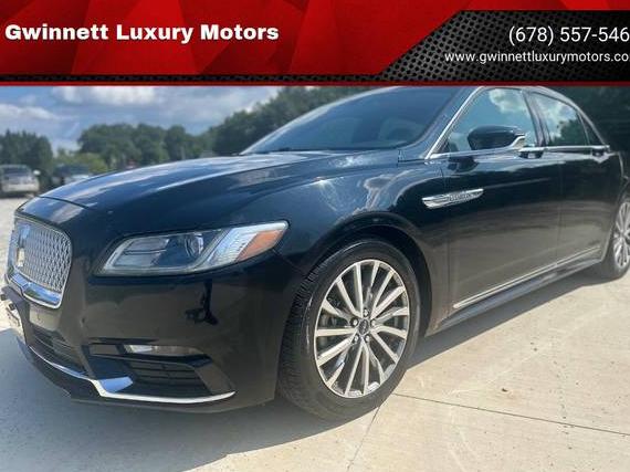LINCOLN CONTINENTAL 2017 1LN6L9SK6H5620379 image
