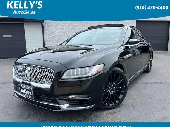 LINCOLN CONTINENTAL 2017 1LN6L9NC4H5618764 image