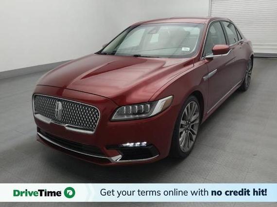 LINCOLN CONTINENTAL 2017 1LN6L9NC4H5607425 image