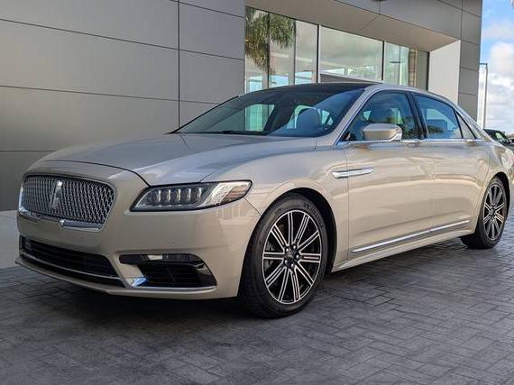LINCOLN CONTINENTAL 2017 1LN6L9RP4H5600522 image