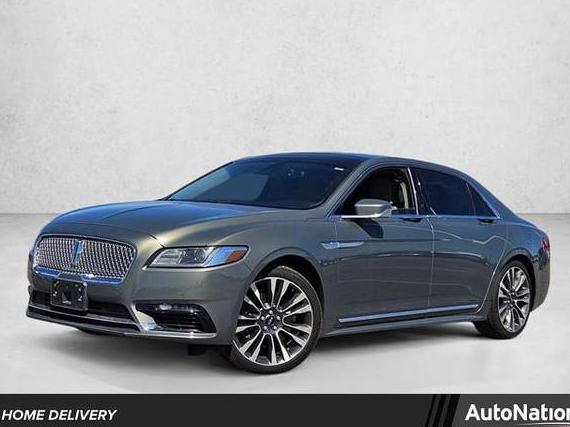 LINCOLN CONTINENTAL 2017 1LN6L9RP8H5629330 image