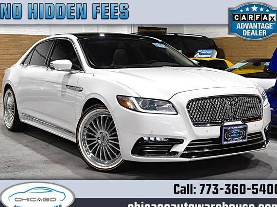 LINCOLN CONTINENTAL 2017 1LN6L9RP8H5611233 image