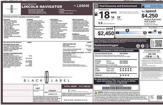 LINCOLN NAVIGATOR 2023 5LMJJ2TG3PEL04046 image