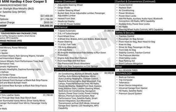 MINI HARDTOP 2021 WMWXU9C01M2M91592 image MINI HARDTOP 2021 WMWXU9C01M2M91592 image