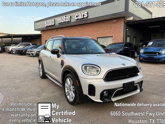 MINI COUNTRYMAN 2022 WMZ23BR00N3N70620 image MINI COUNTRYMAN 2022 WMZ23BR00N3N70620 image