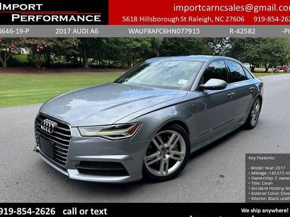AUDI A6 2017 WAUF8AFC6HN077915 image