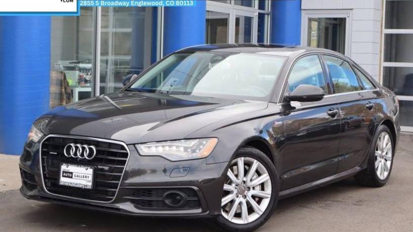 AUDI A6 2013 WAUJGAFC6DN054674 image