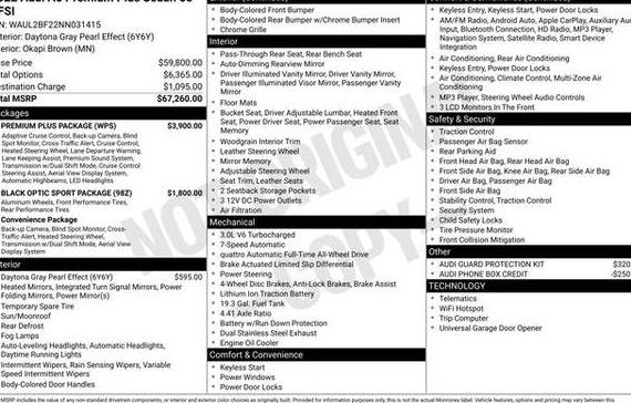 AUDI A6 2022 WAUL2BF22NN031415 image AUDI A6 2022 WAUL2BF22NN031415 image