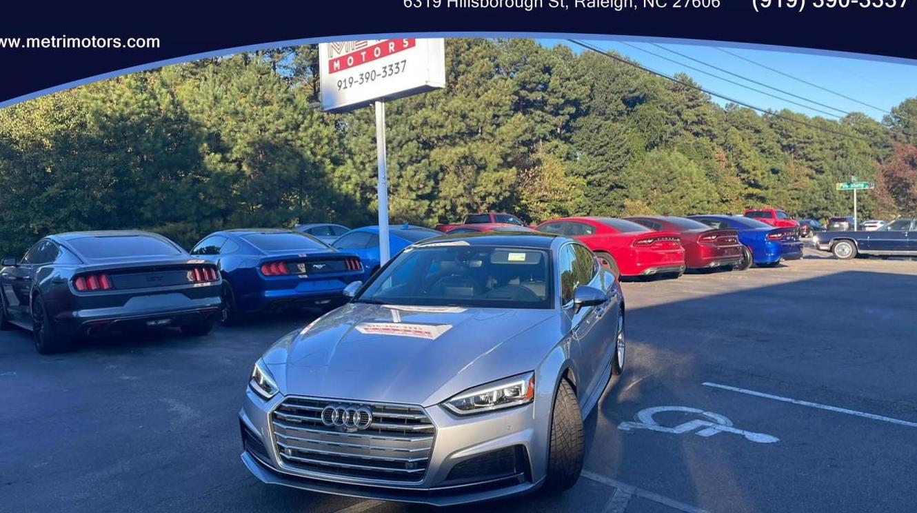 AUDI A5 2018 WAUFNCF51JA100861 image