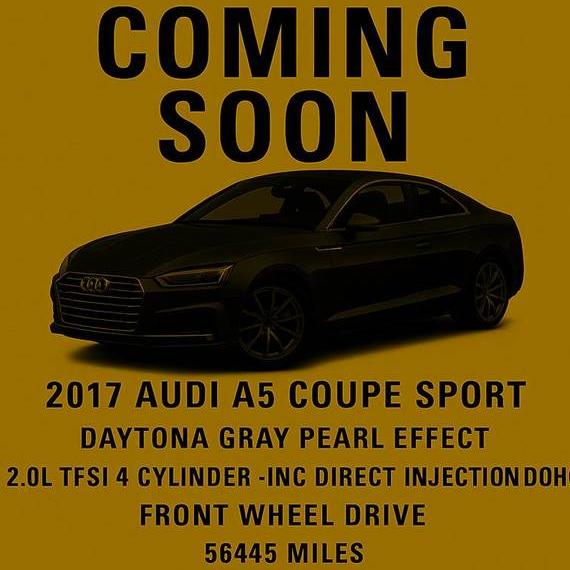 AUDI A5 2017 WAUD2AFR9HA001352 image