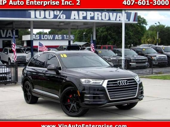 AUDI Q7 2018 WA1LAAF77JD022988 image