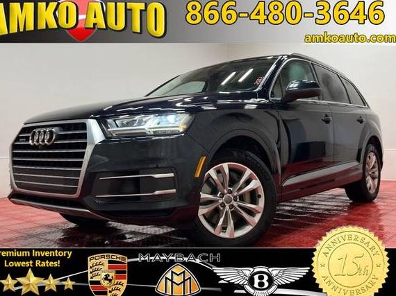 AUDI Q7 2018 WA1LAAF75JD004599 image