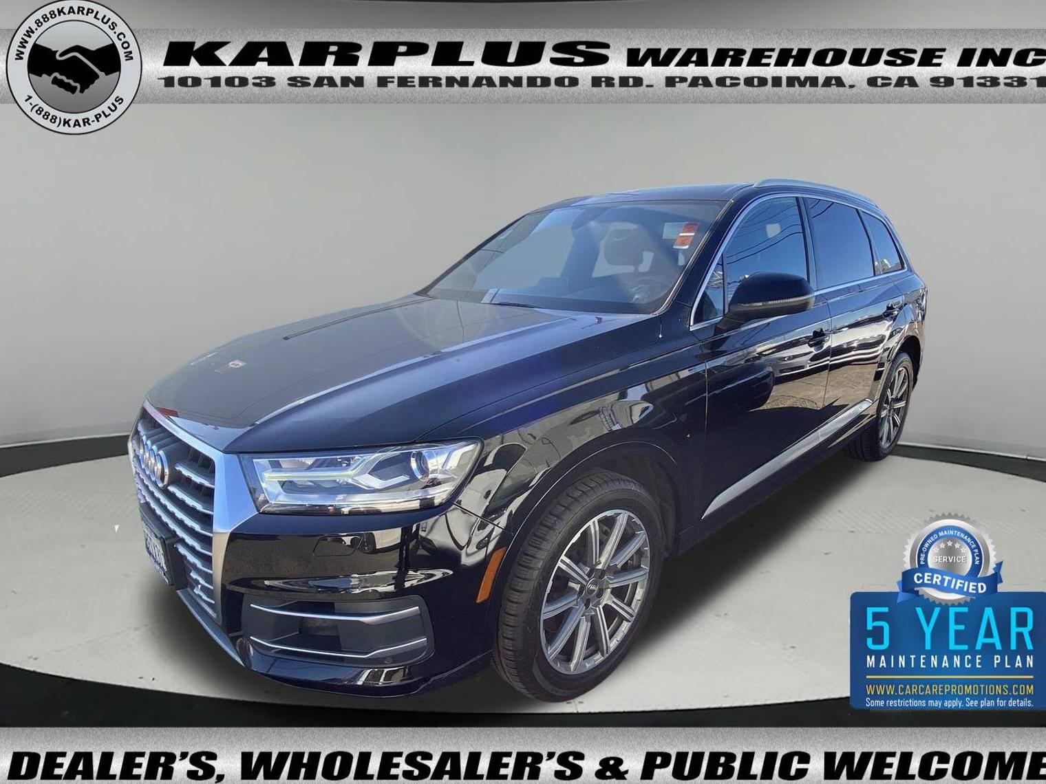 AUDI Q7 2018 WA1LAAF79JD046788 image