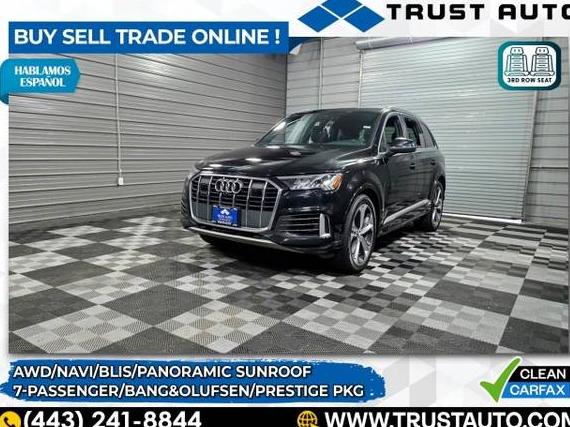AUDI Q7 2021 WA1VXBF79MD034402 image