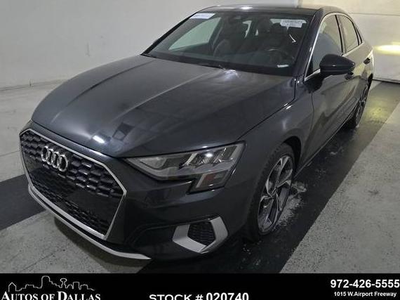 AUDI A3 2022 WAUAUDGY3NA020740 image AUDI A3 2022 WAUAUDGY3NA020740 image