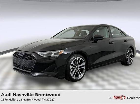 AUDI A3 2025 WAUGUDGY7SA042472 image AUDI A3 2025 WAUGUDGY7SA042472 image