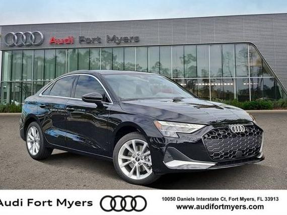 AUDI A3 2025 WAUGUDGY8SA037314 image AUDI A3 2025 WAUGUDGY8SA037314 image