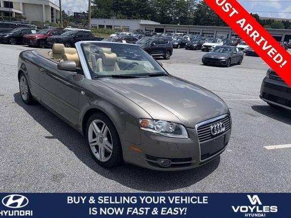 AUDI A4 2007 WAUAF48H87K016592 image AUDI A4 2007 WAUAF48H87K016592 image