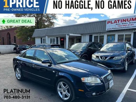 AUDI A4 2007 WAUDF78E87A170312 image