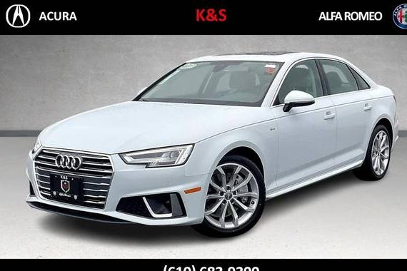 AUDI A4 2019 WAUENAF43KN012704 image