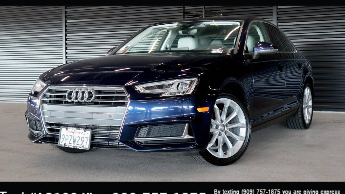 AUDI A4 2019 WAUHMAF47KA066238 image