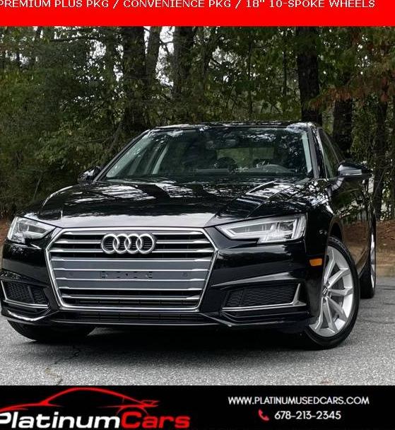 AUDI A4 2019 WAUHMAF4XKA107848 image