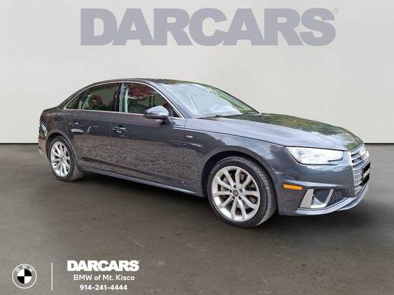 AUDI A4 2019 WAUDNAF43KN006266 image