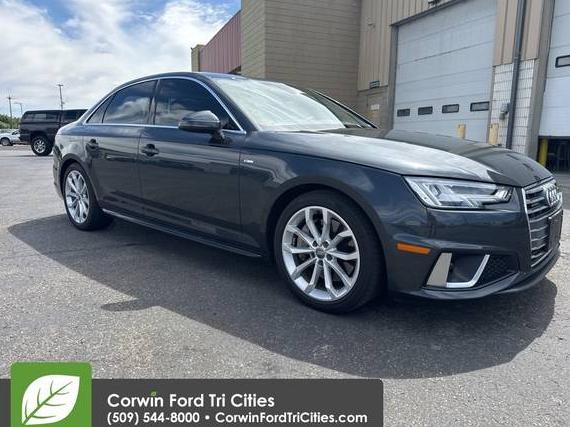AUDI A4 2019 WAUENAF47KA015743 image