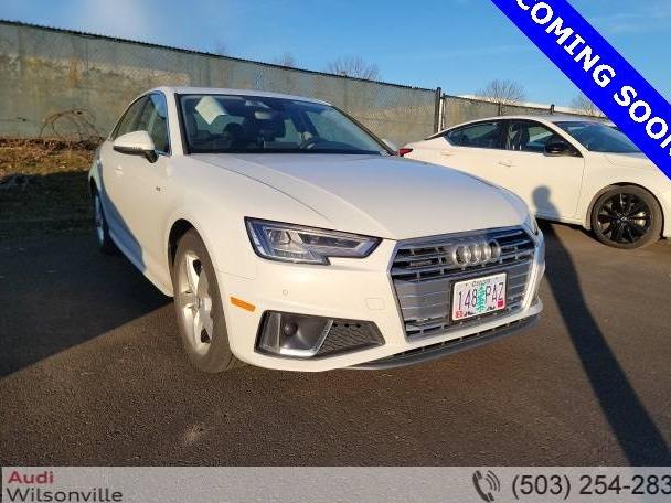 AUDI A4 2019 WAUENAF45KN007715 image