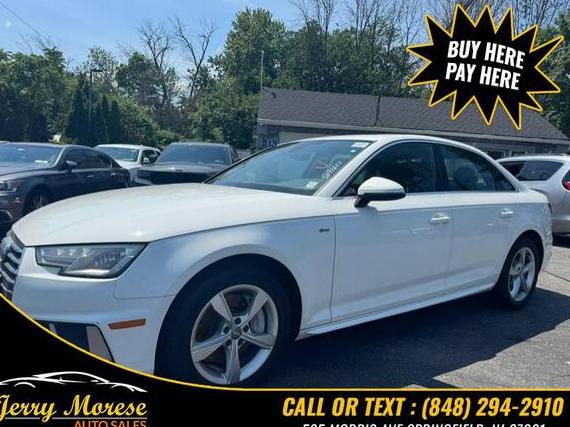 AUDI A4 2019 WAUDNAF47KN019795 image