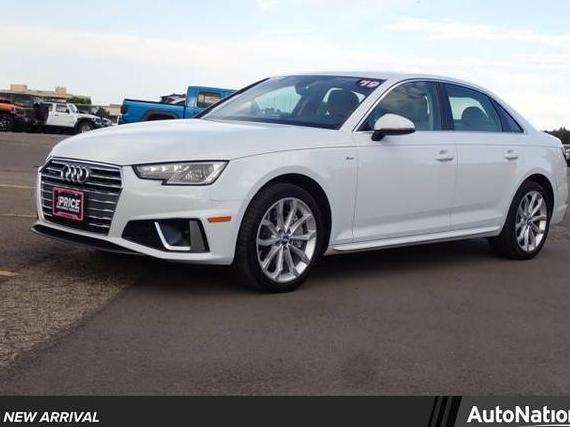 AUDI A4 2019 WAUDNAF43KA073909 image