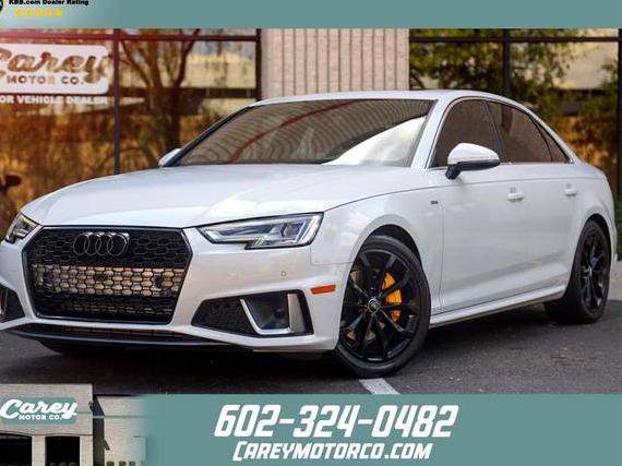 AUDI A4 2019 WAUENAF44KA040762 image
