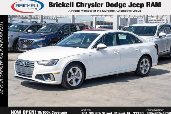 AUDI A4 2019 WAUDNAF47KA053663 image