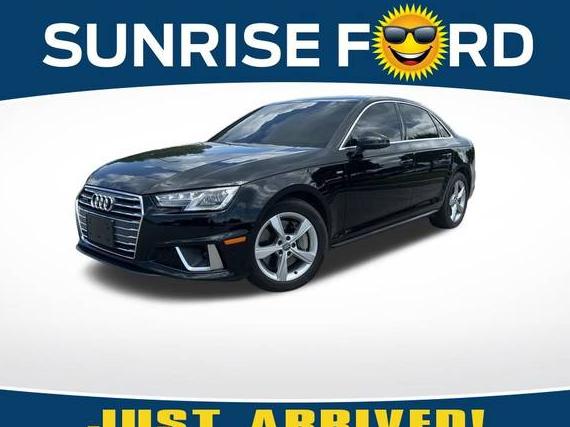 AUDI A4 2019 WAUDNAF45KN019908 image