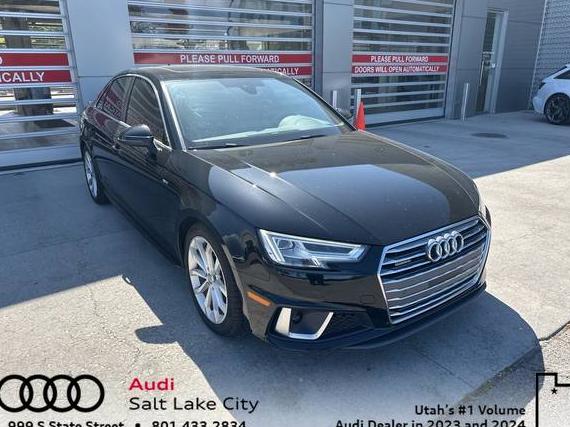 AUDI A4 2019 WAUENAF49KA014755 image