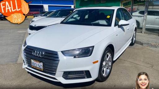 AUDI A4 2018 WAUKMAF4XJA037935 image