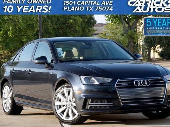 AUDI A4 2018 WAUDNAF46JN017423 image AUDI A4 2018 WAUDNAF46JN017423 image
