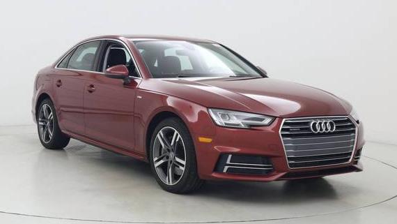 AUDI A4 2018 WAUENAF47JA058834 image