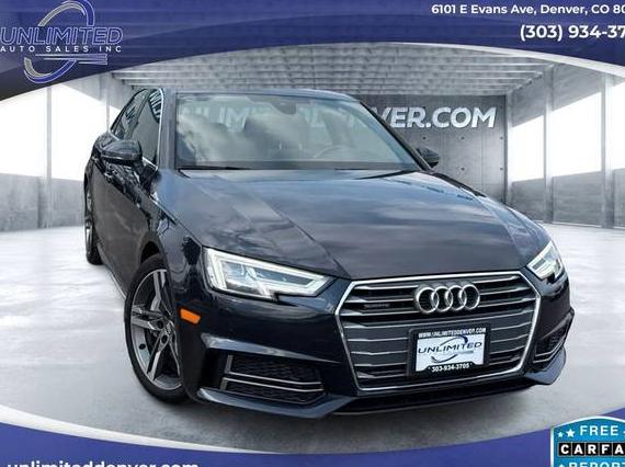 AUDI A4 2018 WAUENAF43JA014491 image AUDI A4 2018 WAUENAF43JA014491 image