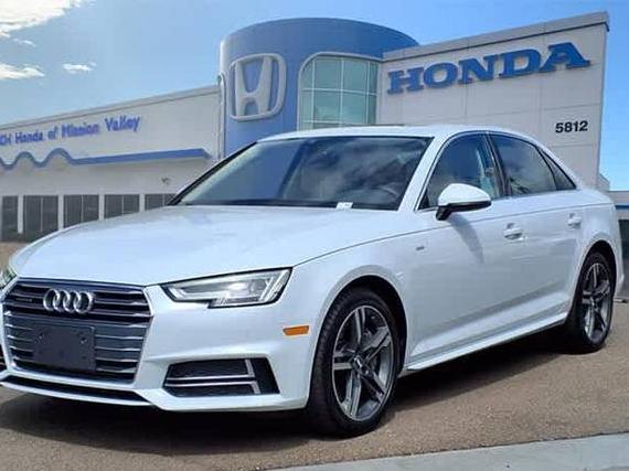AUDI A4 2018 WAUENAF45JA098278 image