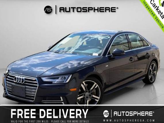 AUDI A4 2018 WAUENAF47JA091199 image