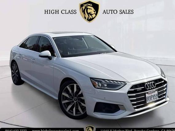 AUDI A4 2021 WAUBBAF48MA031335 image AUDI A4 2021 WAUBBAF48MA031335 image